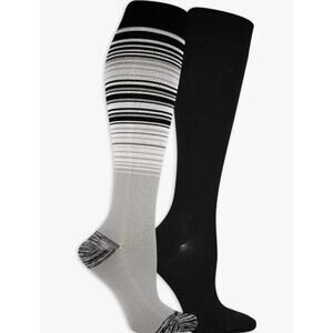 Dr. Scholl's Women's 4-10 Graduated Compression 2-Pack Knee High Socks J12-24